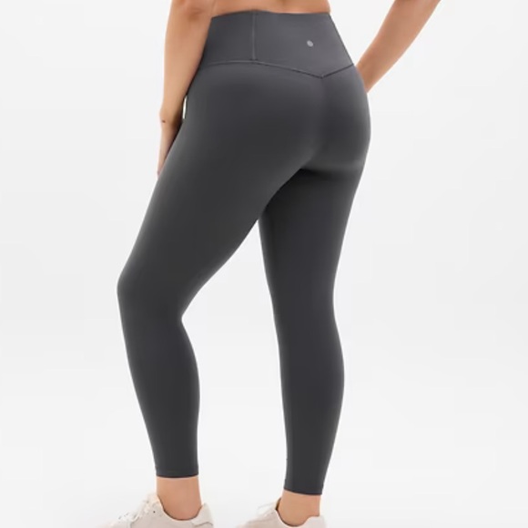 Athleta Pants - Worn once - ATHLETA Elation Ultra High Rise Legging in Gray